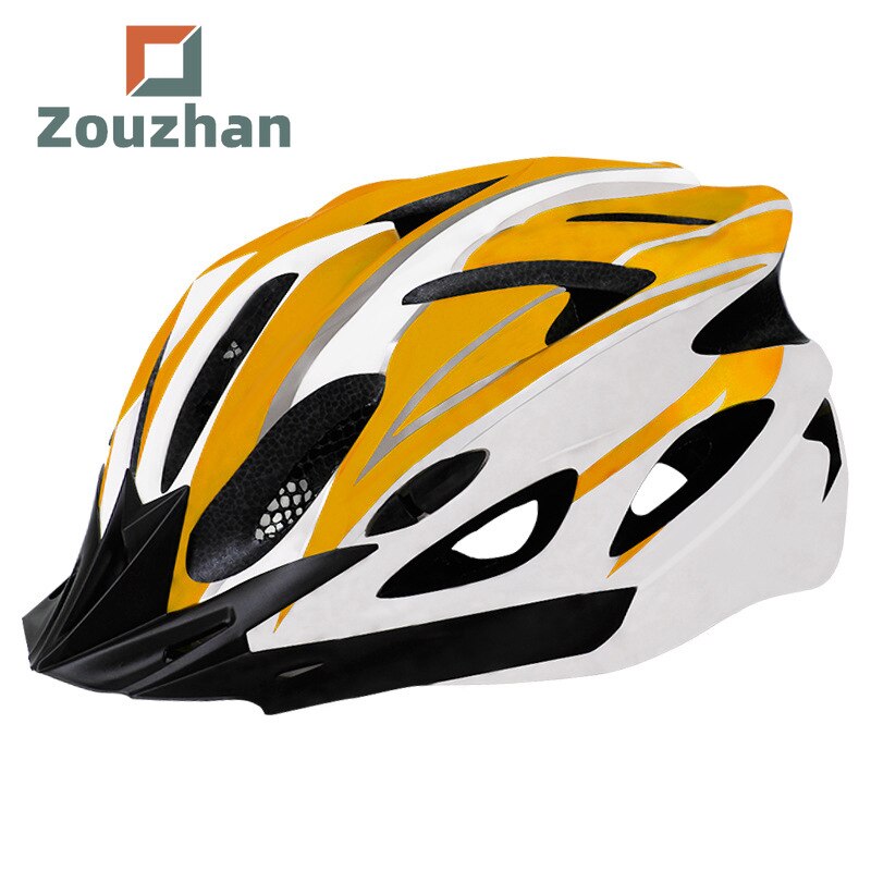ZOUZHAN road and mountain bike helmet, one-piece cool bicycle helmet, protective outdoor helmet for men and women
