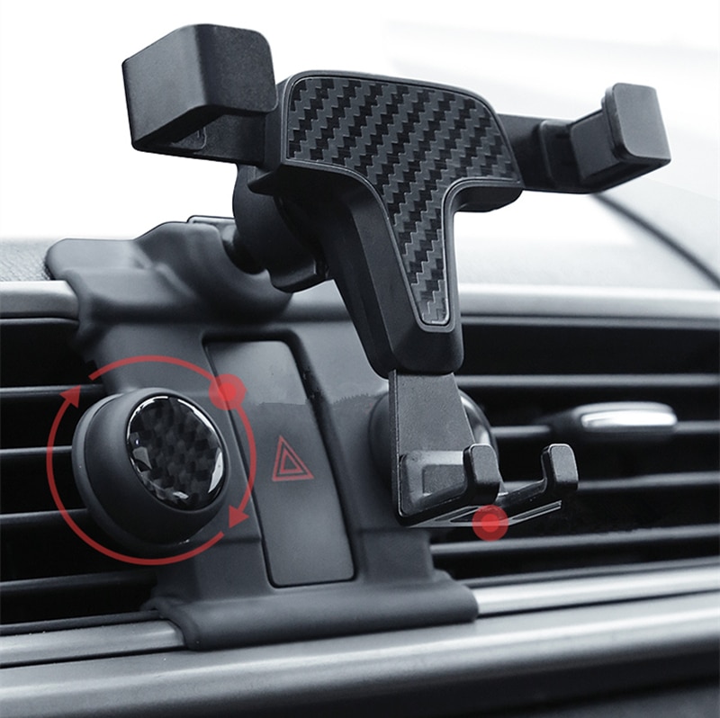 Gravity Car Holder Bracket For Mobile Phone Cell Dashboard Air Vent Stand Clip Mount For Mazda Axela