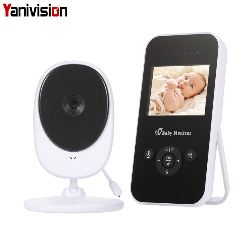 2.4 Inch Draadloze Video Kleur Babyfoon Hoge Resolutie Baby Nanny Bewakingscamera Nachtzicht Temperatuur Monitoring MB810