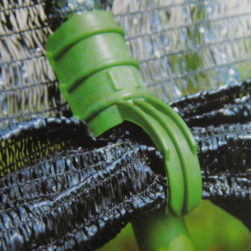 Tewango 50 st ram rör rör klämma växthus staket nätklämma plastfilm fasta verktyg skuggnät hushållsanslutningar