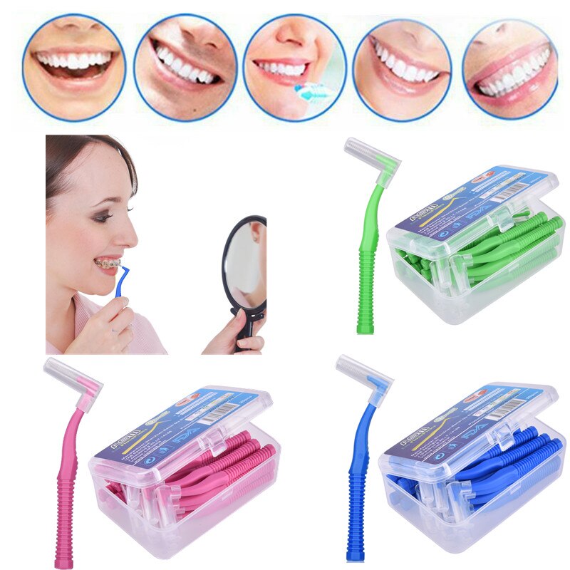 Orthodontische Tandenborstel Dental Floss Voor Bretels Hoek Rager Gum