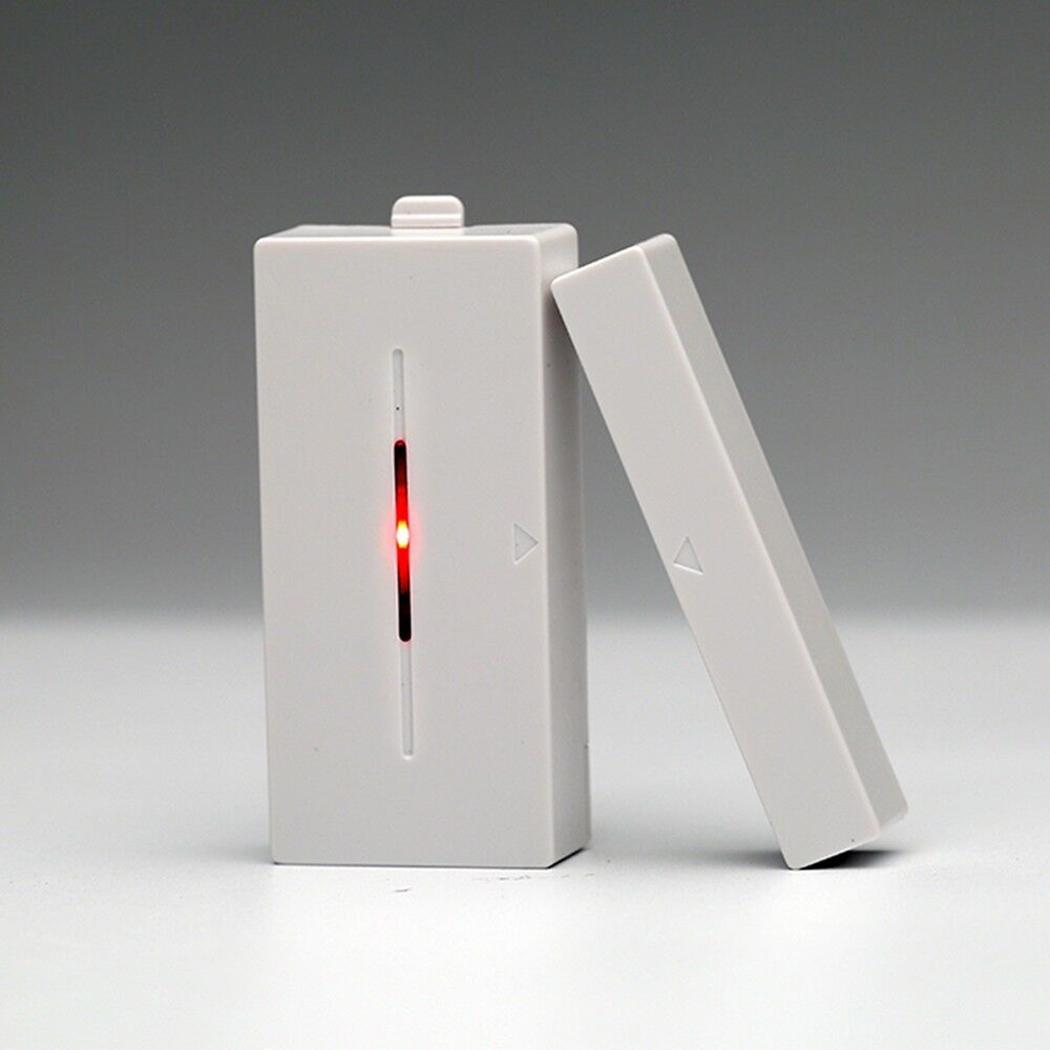 Wireless Magnetic Home Door Window Sensor Detector Security 1A 433.92MHZ 10mA Burglar 12V White Alarm