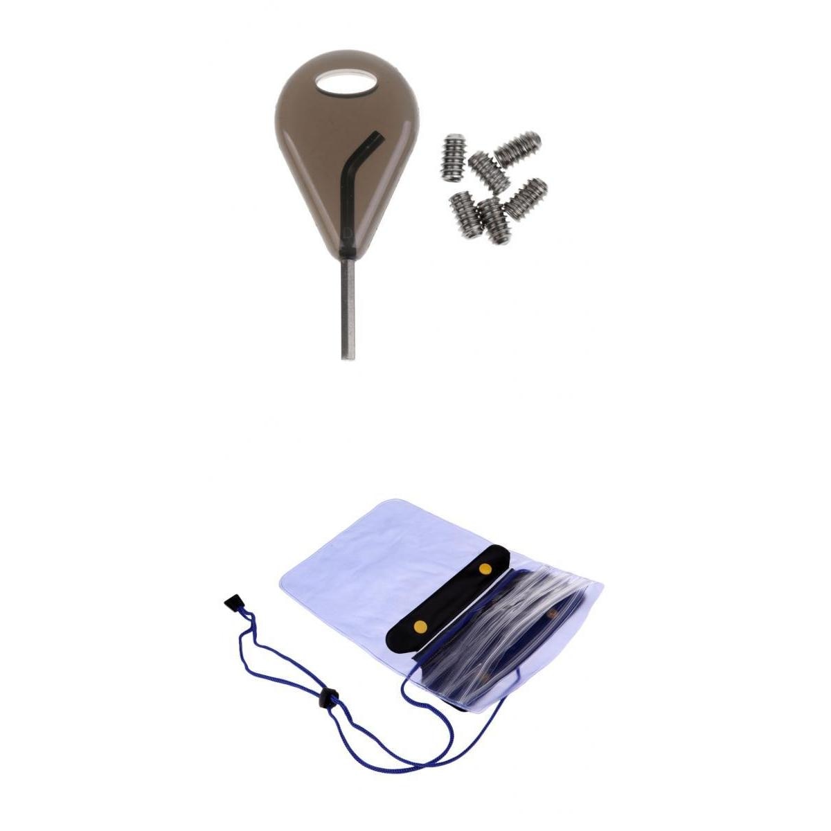 Surfboard Longboard Surfing Surf Fin Key Screws & Zipper Waterproof Dry Bag