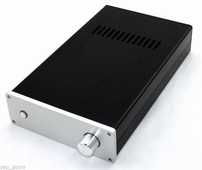 DIY Aluminum amplifier chassis amp Enclosure preamp Box 190*65*315mm