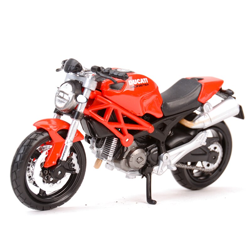 Maisto 1:18 Ducati Diavel Carbon 1199Panigale 1098S 748 848 Hypermotard Mostro Supersport S Pressofuso in Lega Modello di Moto Giocattolo: Monster 696