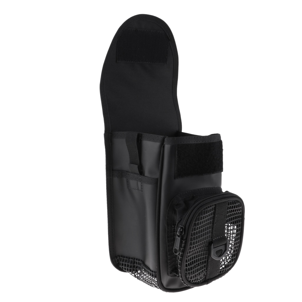 Scuba Diving Mesh Gear Bag Cargo Pocket Holder Pouch for Dive Reel SMB Drift Hook Clip BCD Equipment