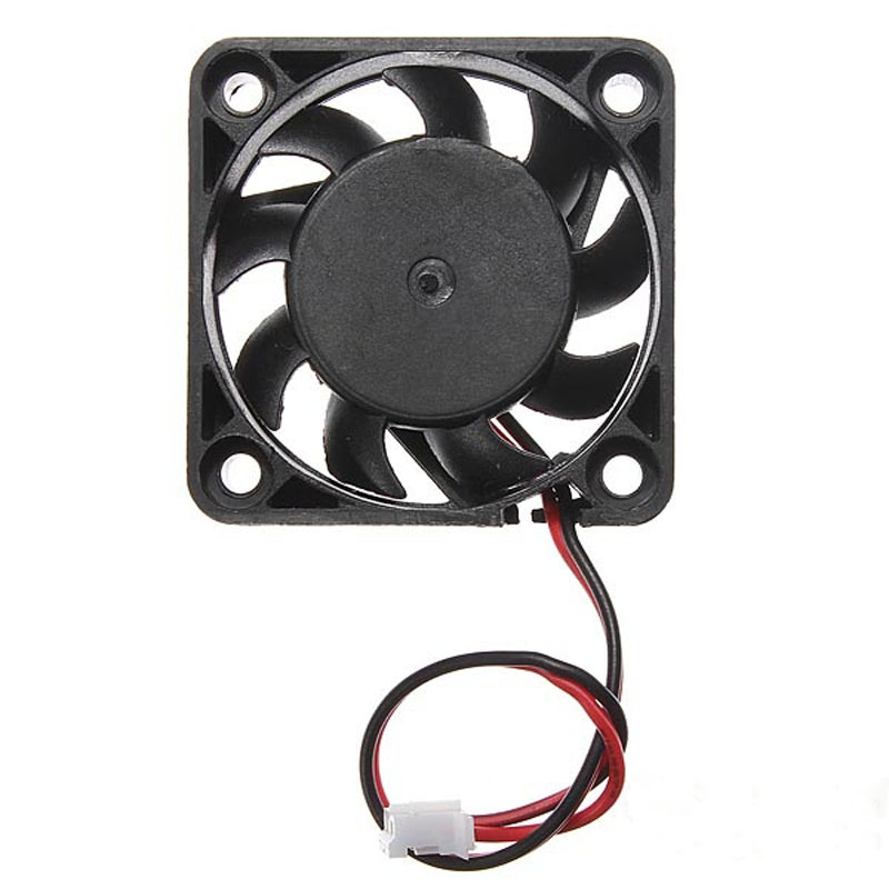 1 unidad de Mini ventilador de ordenador de 12V-pequeño ventilador de refrigeración sin escobillas CC de 40mm x 10mm 2 pines # H20