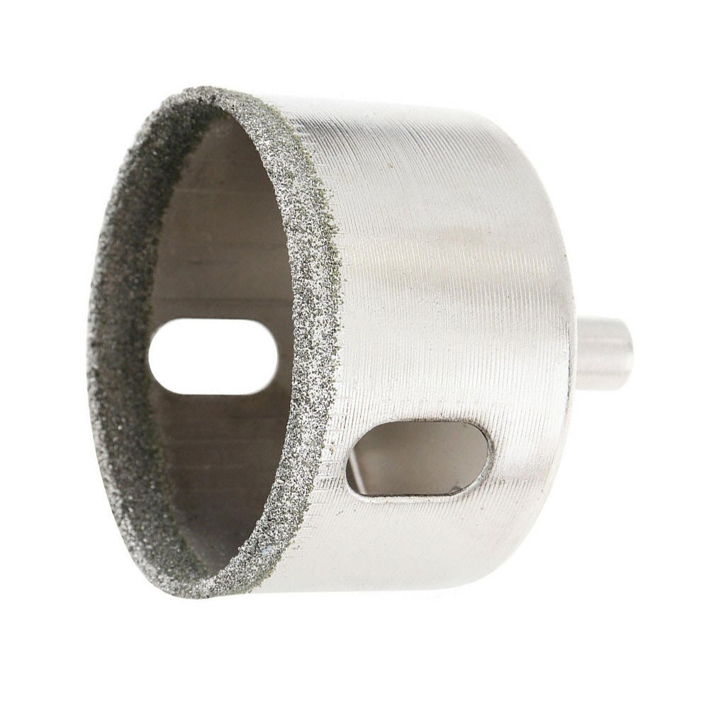 2pcs 50mm Diamond Coated Drill Bit Hole Saw Core Marble Glass Drilling Power Tools Tile Cutter Holer Cutting Tool