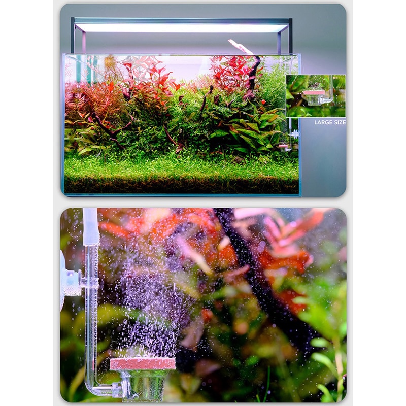 Acryl Transparante CO2 Diffuser Verstuiver Bubble Counter Voor Aquarium Planten