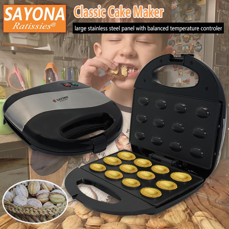 Mini Household Nut Machine Nut Machine Frying Pan Cake Machine Sandwich Baking Machine