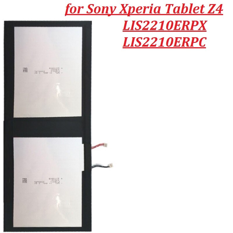 Battery for Sony Xperia Tablet Z3 Z4 Li-Polymer Rechargeable Accumulator Replacement LIS1569ERPC LIS2210ERPX LIS2210ERPC