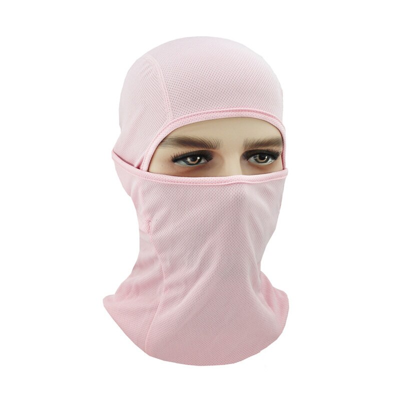 Gittergewebe Lycra Radfahren Maske voll Gesicht Schild Sport Lauf Jagd Fahrrad Schal Männer Frauen Hals Wärmer Sturmhaube Kopf Abdeckung Bandana MTB