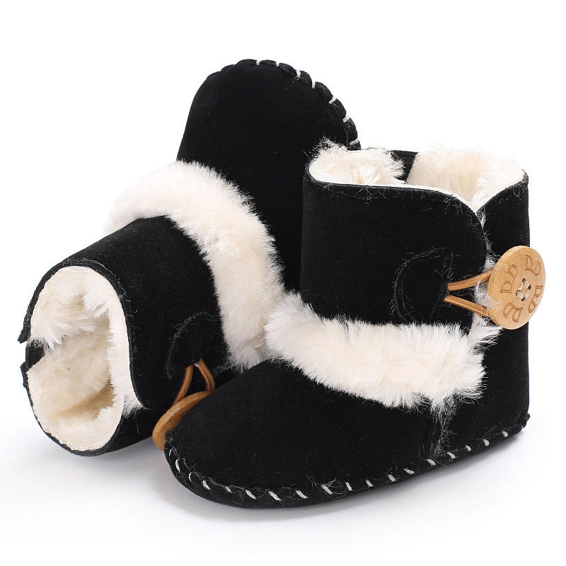 Winter Baby Jongen Meisje Laarzen Schoenen 6 Kleuren Sneeuw Half Laarzen Baby Kids Soft Antislip Warm katoenen Schoenen