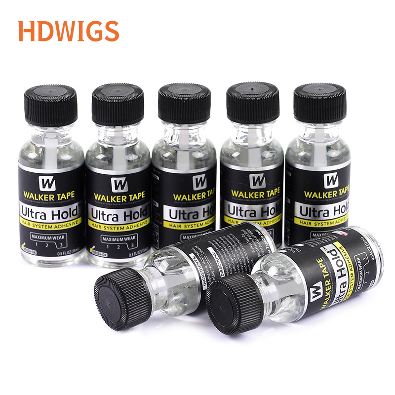 15ml Toupet Kleber C-22 Kleber Entferner Gehhilfe Band Ultra halt Kleber für Echthaar Perücken Gehhilfe Lösungsmittel Kleber Entferner für Frauen Mann Perücke