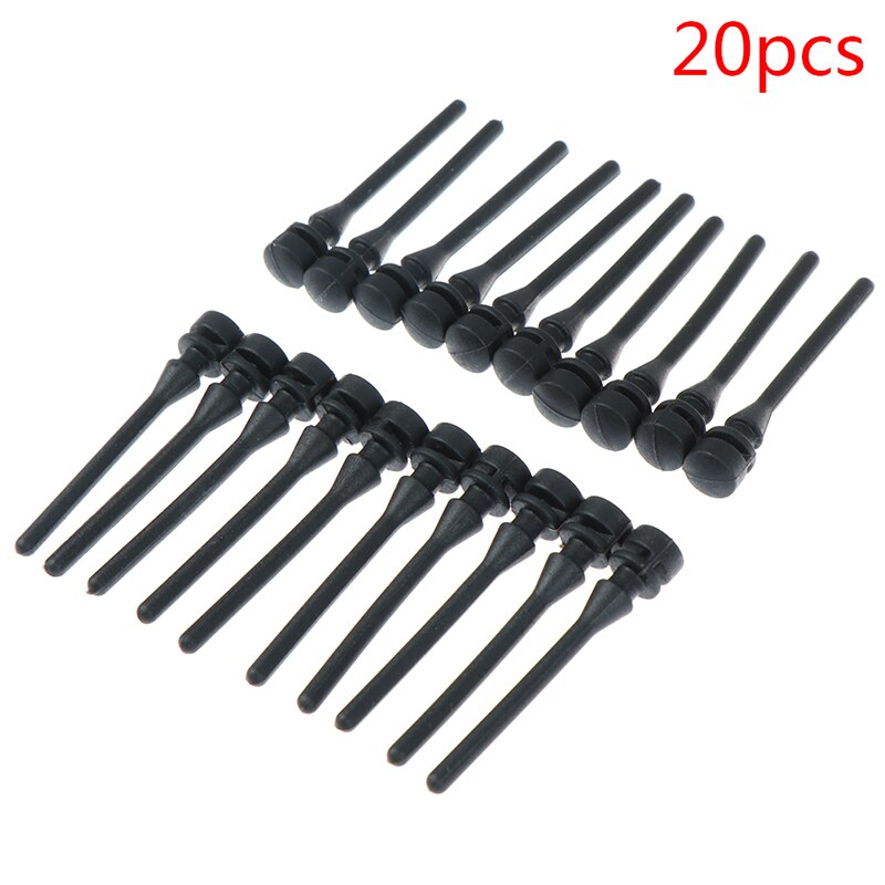 20 piezas 41mm tornillo Pin remache ventilador de goma PC ventiladores de absorción de ruido Anti Vibración montaje tornillos de silicona reducción de ruido equipo