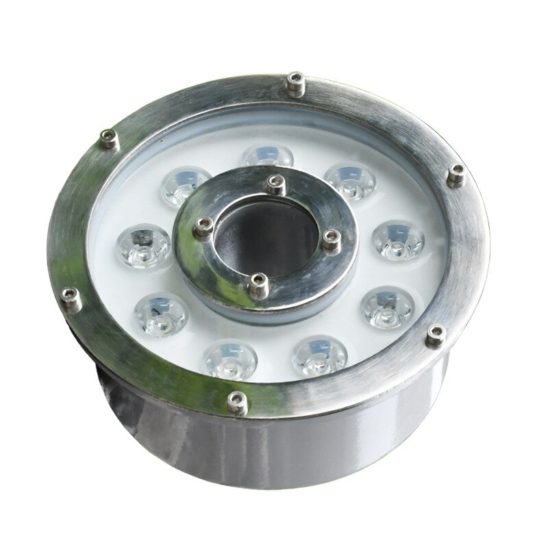 3w 6w 9w 12w 15w 18W Unterwasser Teich licht IP68 Weiß/warm Weiß RGB LED brunnen licht 12 V/24 V Schwimmen Schwimmbad licht LED
