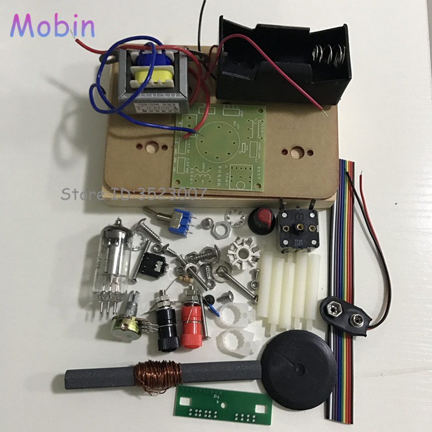 1 pièces/lot MW émetteur 0.7W Tube onde onde petit transpondeur Radio MP3 AM / CW AM émetteur avec Kit de Base