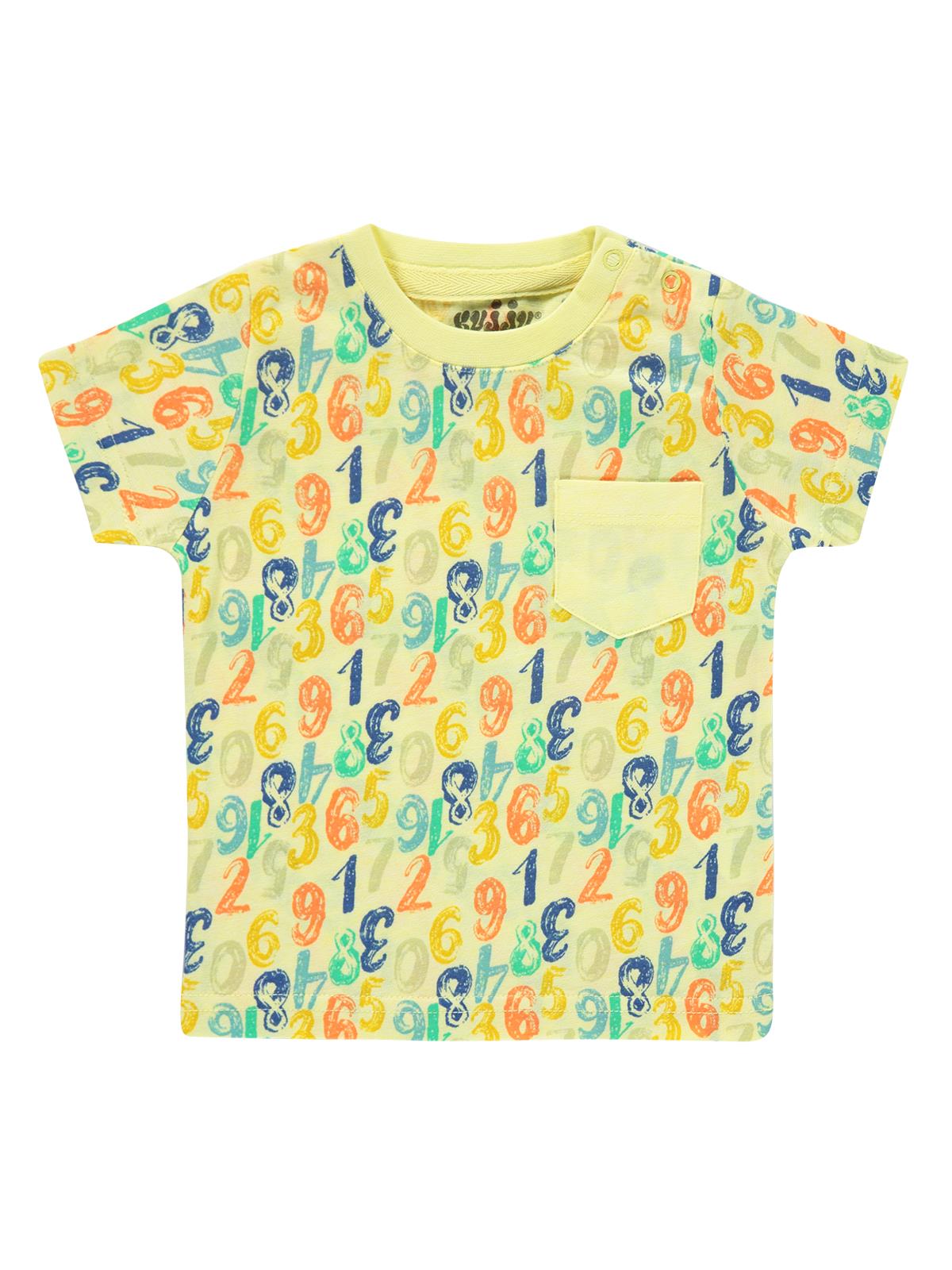 Zomer Casual Mode Korte Mouwen Katoenen Camiseta Блузка Cartoon Civiele Baby Boy T-shirt 6-18 Maand