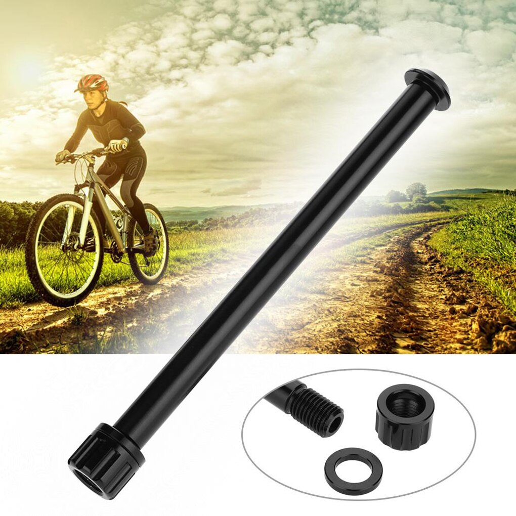 Quick Release Mountain Bike Thru Axle Aluminum Alloy MTB Wheel Hub Skewer 142*12mm Cycling Accessory