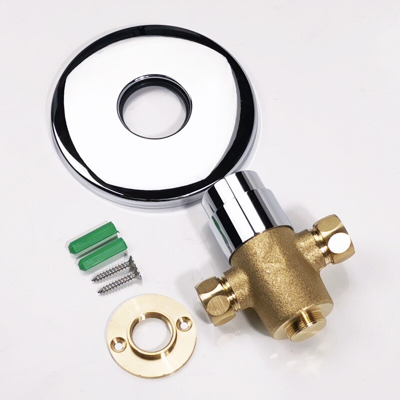 Brass Concealed Urinal Valve Urinal Flush Valve Delay Shower Valve Switch Flush Valve Antique Brass Faucet Water-tap Outdoor