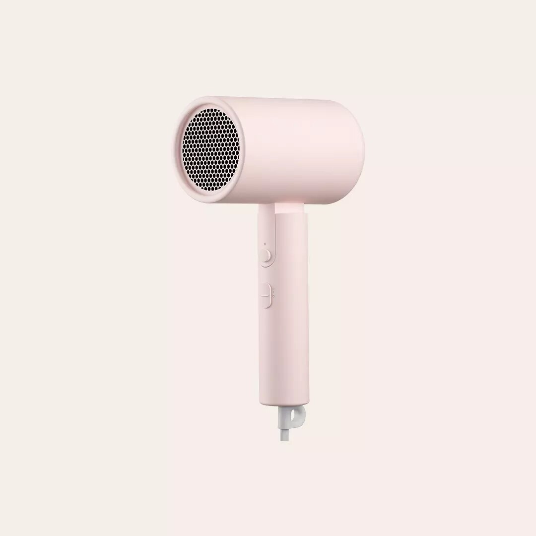 XIAOMI MIJIA Original Anion Hair Dryer 1600W Quick Dry Electric Hammer Portable Travel Foldable blow dryer: pink / EU