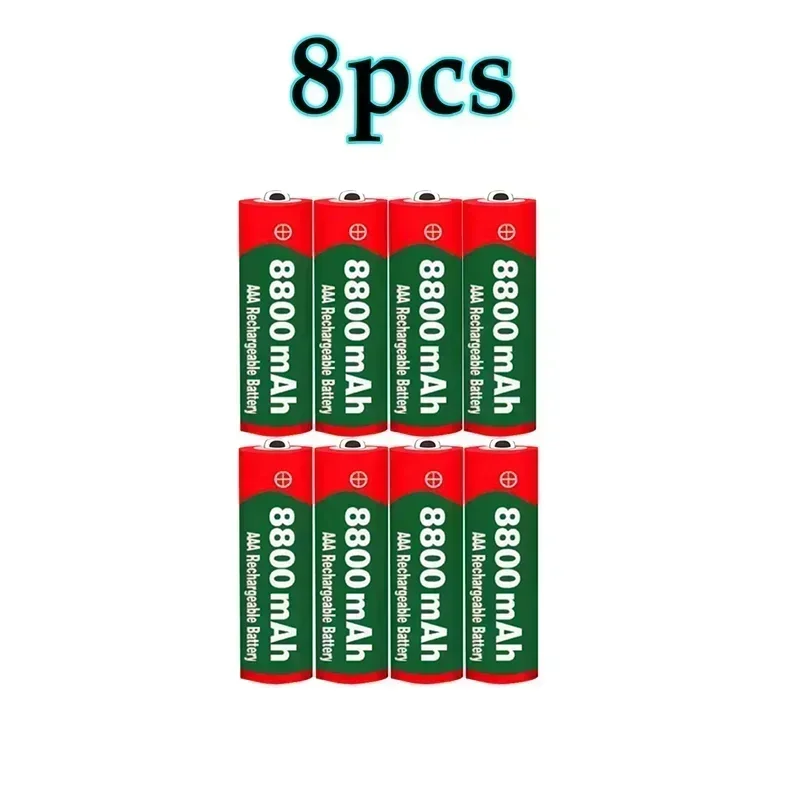 AA 1.5V 9800mAh/AAA 1.5V 8800mAh Rechargeable Batteries ) - Perfect for Clocks, Toys, Cameras