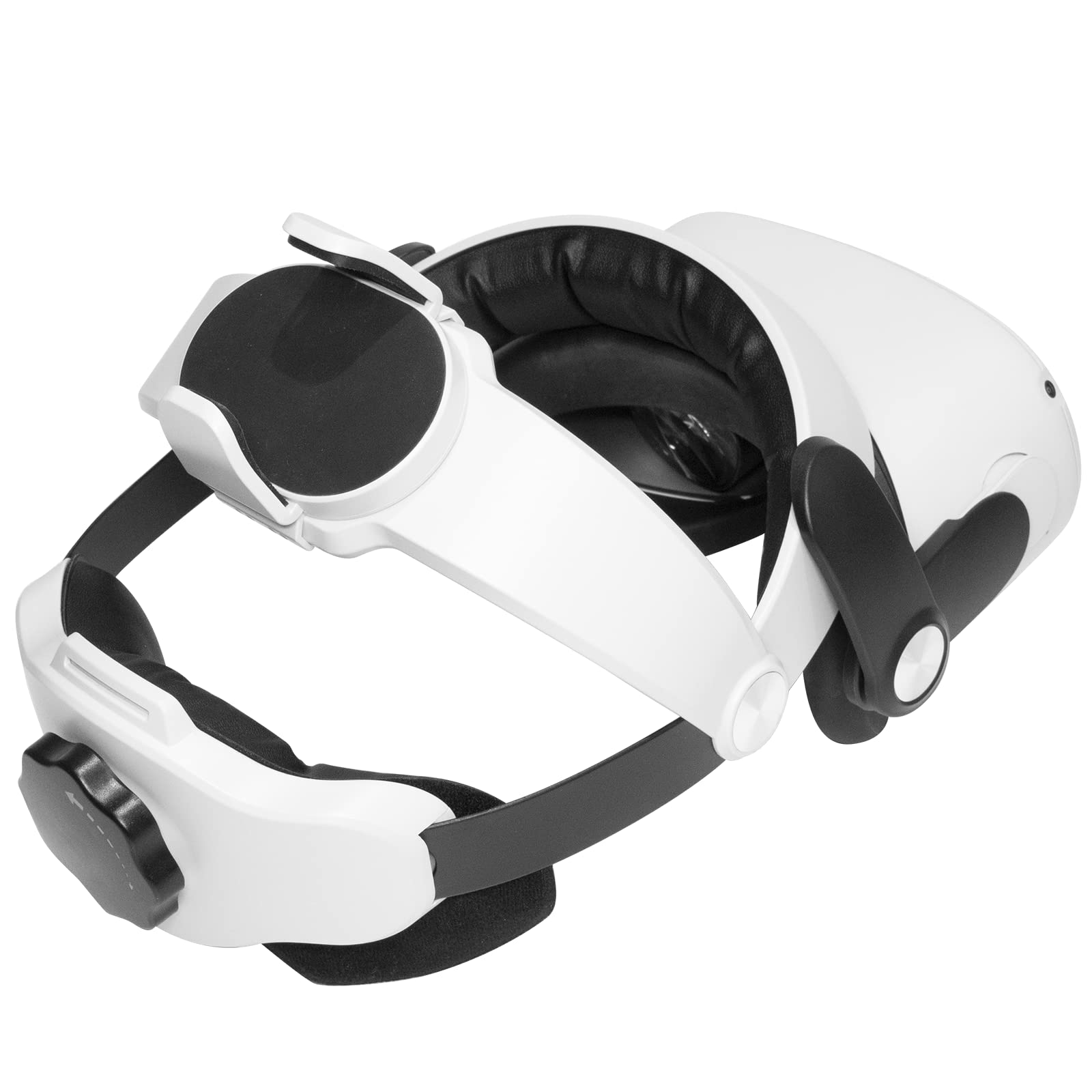 Novel Upgraded Head Strap For Meta Oculus Quest 2 Accessories Adjustable Head Strap Elite Halo Strap with Battery Holder: Default Title