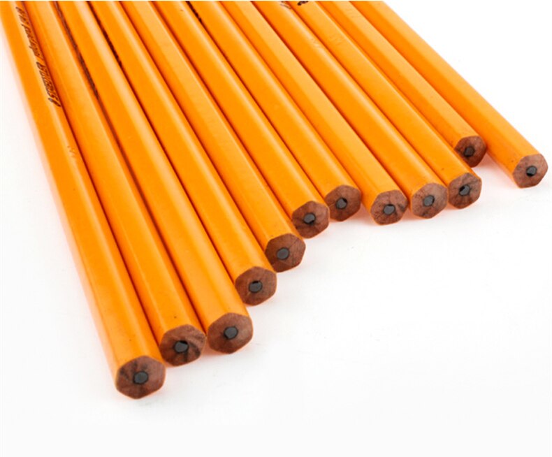 36 Uds STAEDTLER de Alemania 133/134 2B/HB/2H lápiz clásico Hexagonal amarillo pluma Rod principiante niños suministros para estudiantes