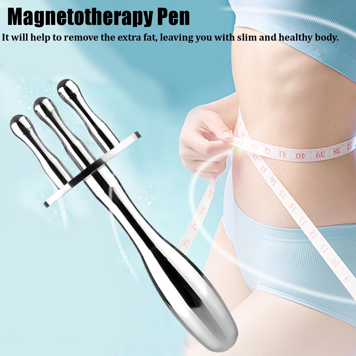 3head Massages Stick Acid Drainage Magnetotherapy Pen Magnetic Fork Meridian Points Acupoint Massage Fork Stick Relaxation