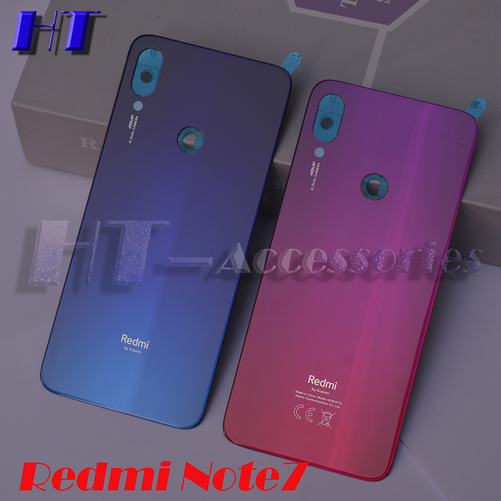 Para Redmi Note 8 Pro Note 7 proOriginal batería puerta cubierta trasera carcasa para Redmi Note8 Note7