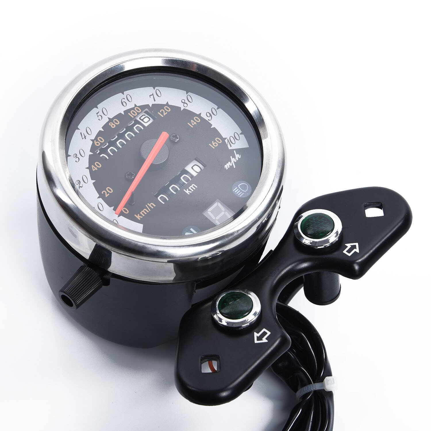 Motorcycle Odometer Speedometer Gear Digital Display Gauge For Suzuki BLK