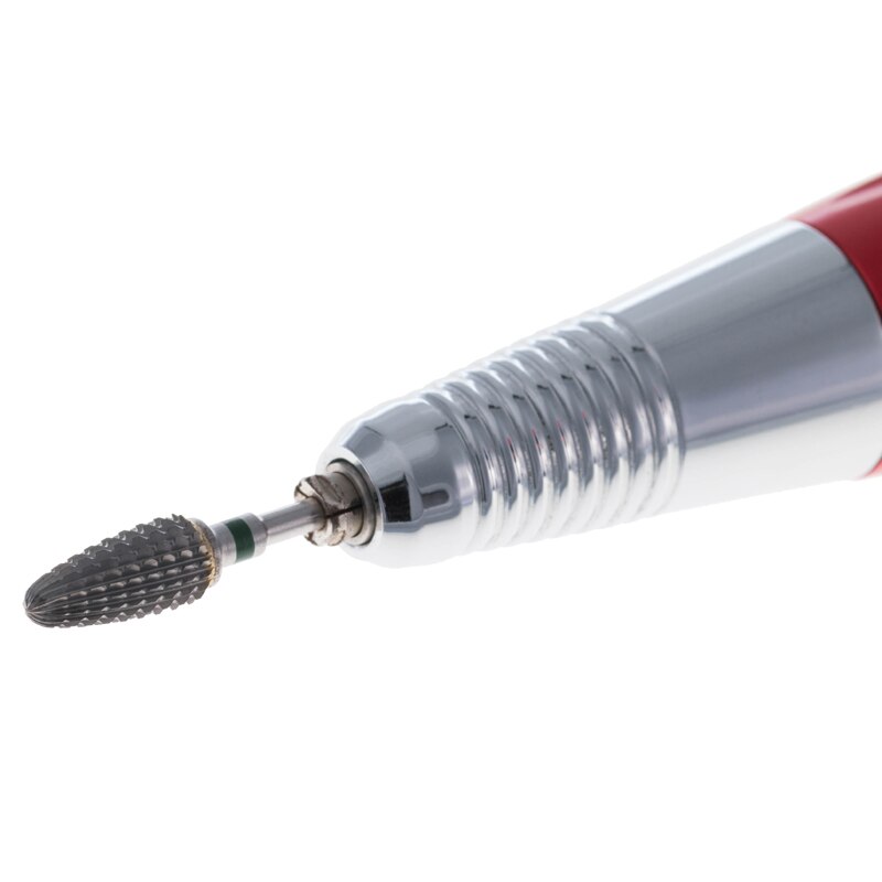 Broca de carburo de tungsteno para uñas, herramienta eléctrica para manicura, accesorios para quitar gel, 1 ud.