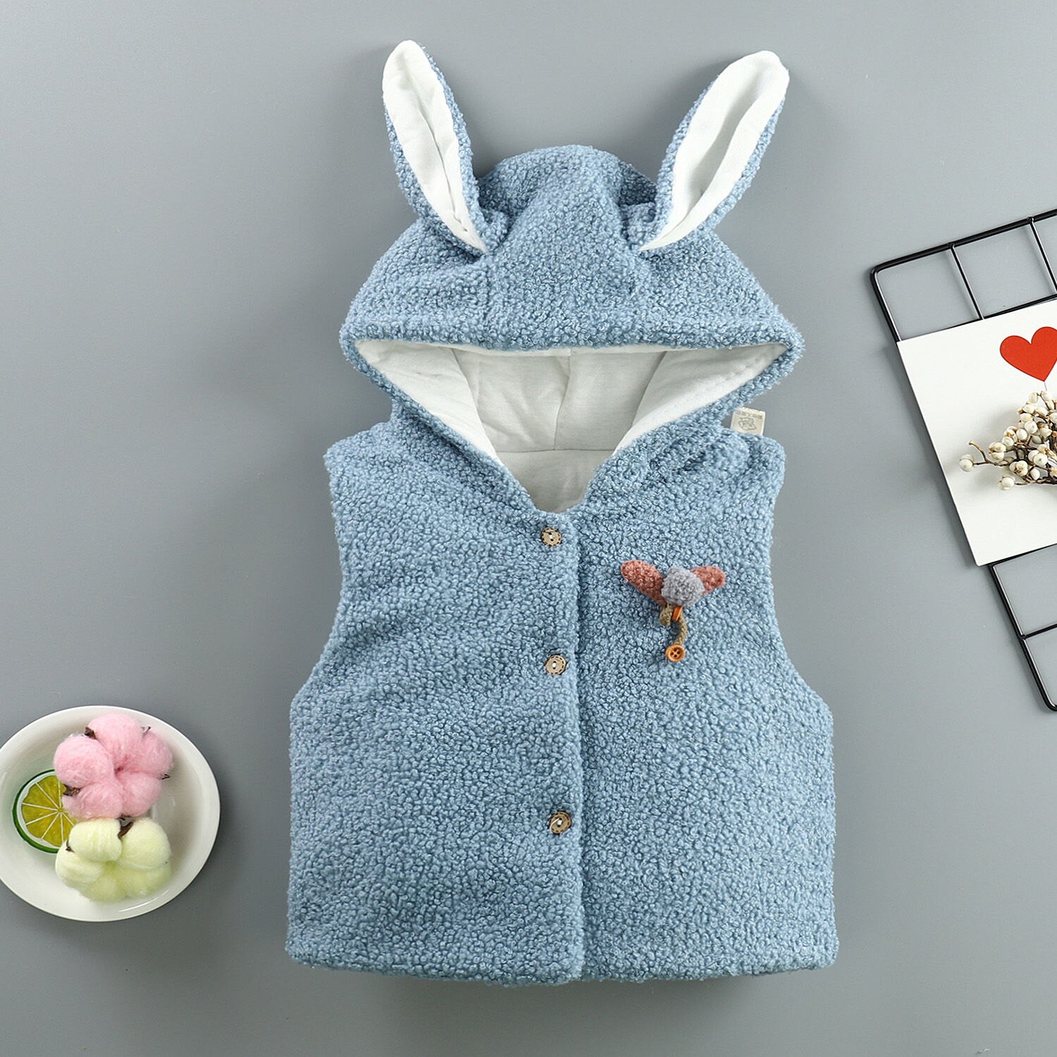 Baby Meisjes Vest Voor Herfst En Winter Kinderen V... – Grandado