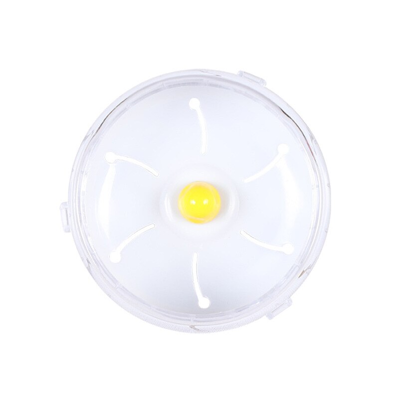3 Maten Hamster Running Disc Toy Stille Rotatory Jogging Wiel Huisdier Sport Wiel Speelgoed 3 Kleuren Roterende Wiel Huisdier producten: transparent / 17.5cm