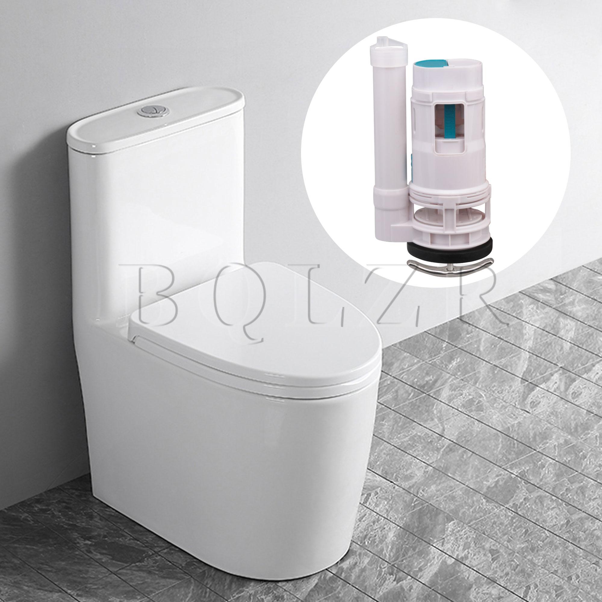 BQLZR Toilet Connected Water Tank Dual Flush Fill Drain Valve 7.09inch Height Adjustable