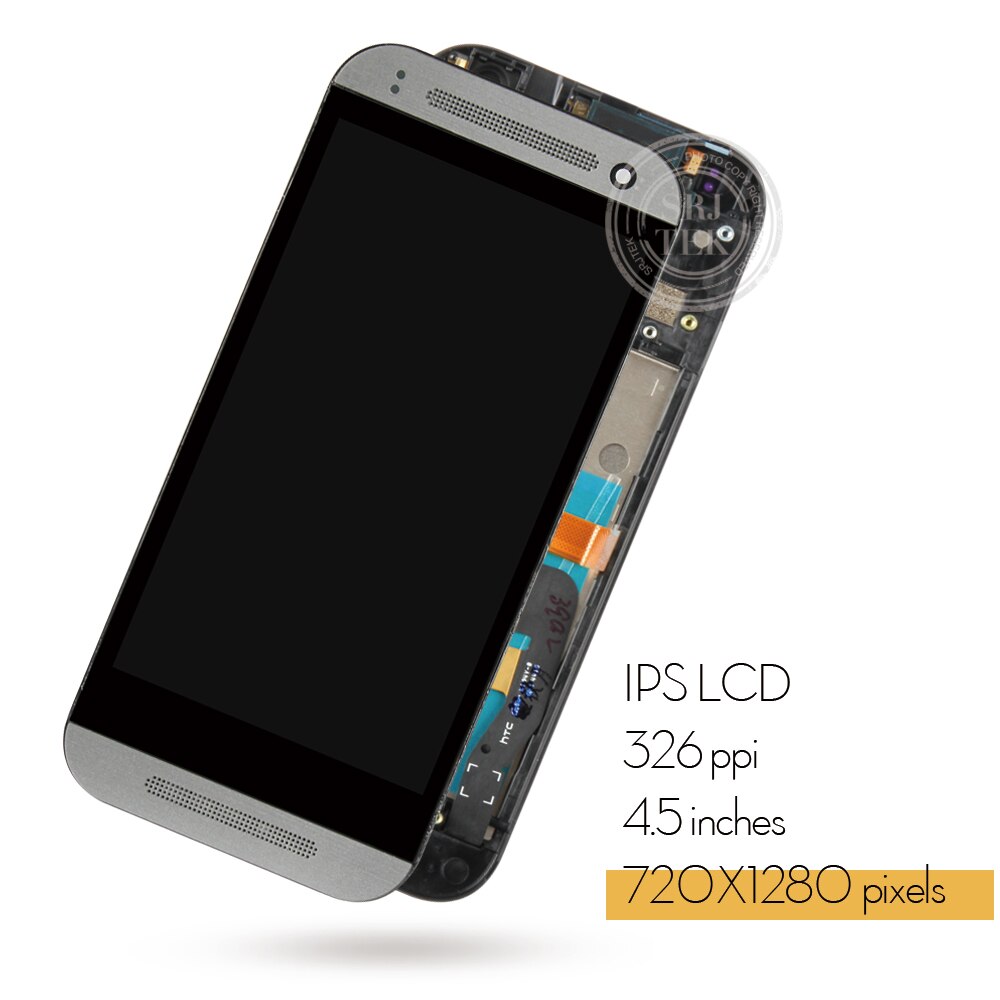 For HTC One mini 2 LCD Display Touch Screen Digitizer Assembly Sensor Glass Replacement For M8 Mini Display Screen Panel Repair