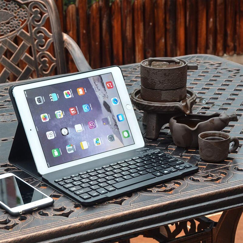 Schutzhülle für ipad 10.2 , 9.7 , 5th 6th 7th (generation) mit hintergrundbeleuchtung und tastatur, passend für ipad air 1 , 2 , 3 , pro 10.5, 11, mini 1 , 2 3 4 , 5