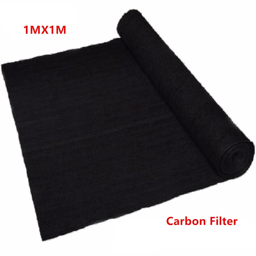 1m*1m Thickness 3mm Air Conditioner Cloth Activated Carbon HEPA Purifier Pre Filter Covers Fabric Sheet Pad