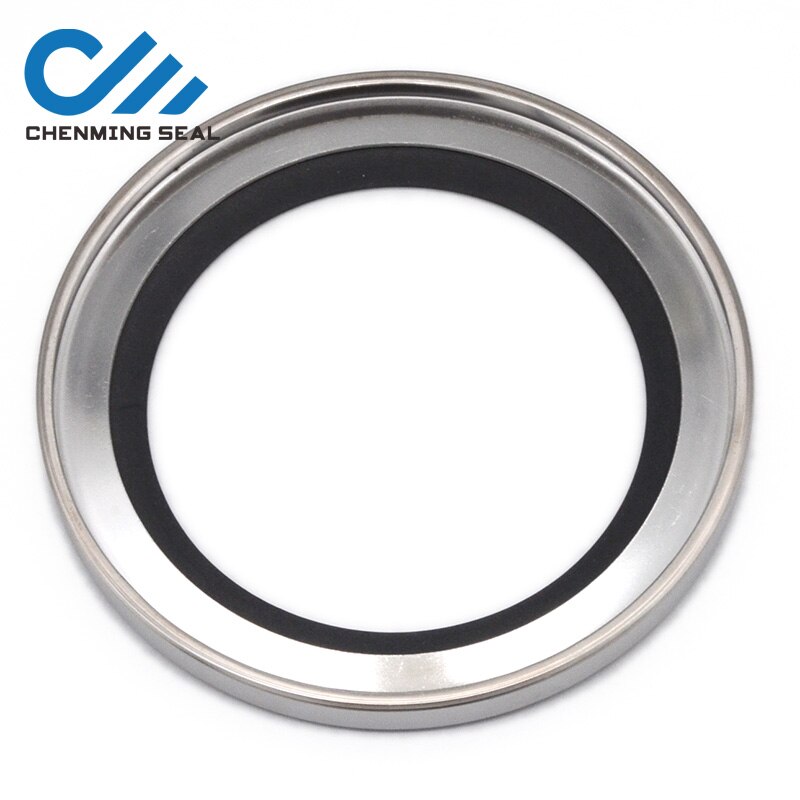 Ceimin 90*120*10 mm ESL Single Lip PTFE Lip Stainless Steel Oil Seal Rotary Shaft Seals for Compressors Vacuum Pumps