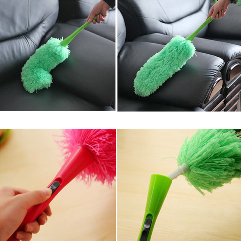 soft microfiber cleaning dust collector handle feather static electricity anti-magic household items HUG-Deals