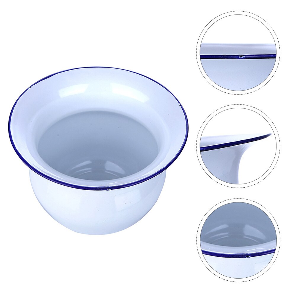 1Pc Cuspidor Portable Chamber Pot Household Spittoon for Children White