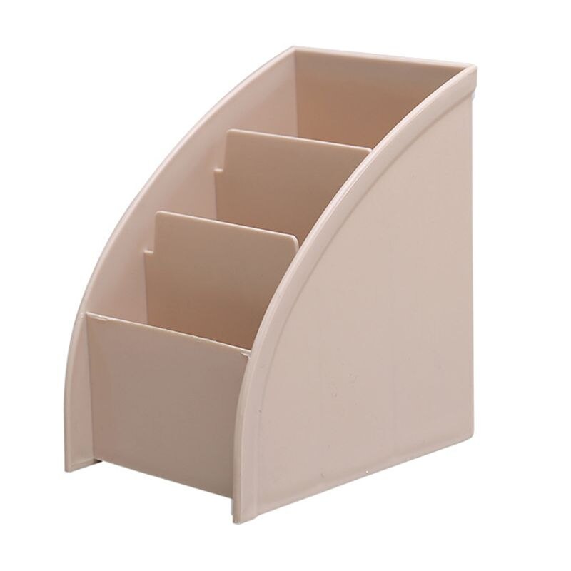 3 Netz Fernbedienung Kasten Kosmetik Schreibtisch Lager fallen Stehen Halfter Büro Schreibwaren Telefon Organizer: khaki  A
