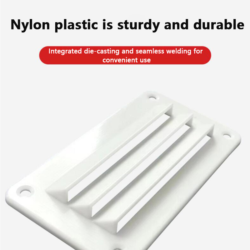 For Boat Yacht Accessories Exhaust Fan RV Air Vent Louver Bathroom Office Ventilation Outlet Grille Louver