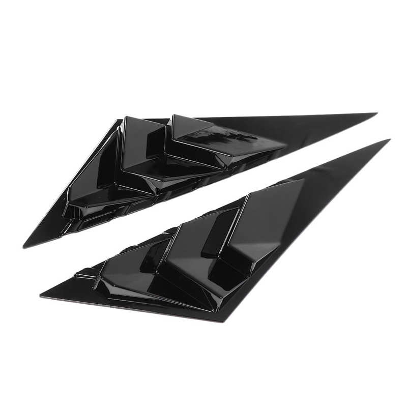 Odpowietrznik rolety boczne wysokiej klasy/zestaw chroniąca przed zarysowaniami boczna szyba żaluzja pokrywa sportowy styl wodoodporny robić samochodu