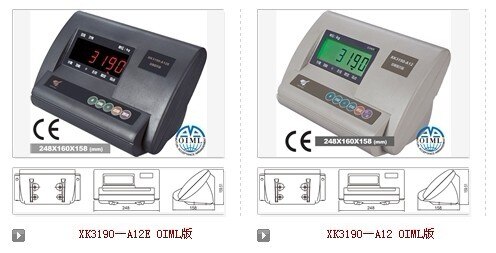 XK3190-A12 Lcd Meter Bench Schaal Loadmeter Display Cheng Tou Wegen Instrument