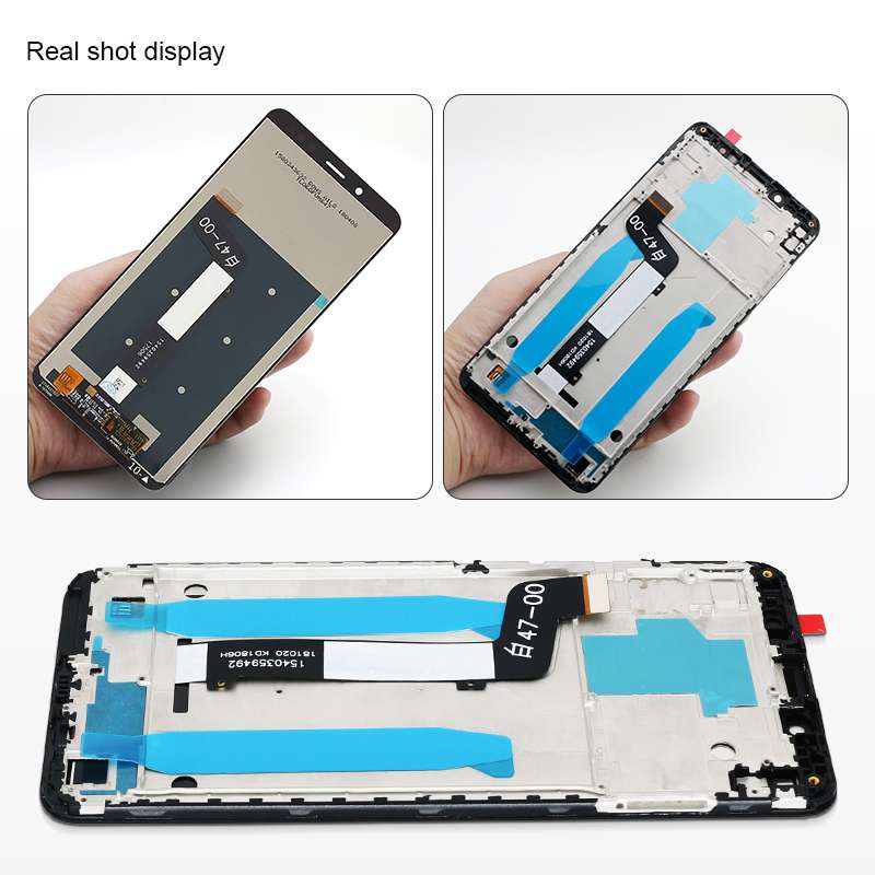 Originele Xiaomi Redmi Note 5 Redmi Note 5 Pro Lcd-scherm 5.99 "Touchscreen Digitizer Met Frame