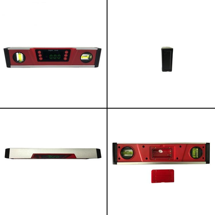 Glorystar digital vaterpas høj præcision magnetisk aluminiumslegering støbning multifunktion gradient måleinstrument