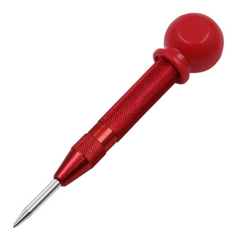 5 tums automatisk mittstift stans fjäderbelastad märkning starthål verktyg trä press buckla markör träbearbetningsverktyg borrskär: A4