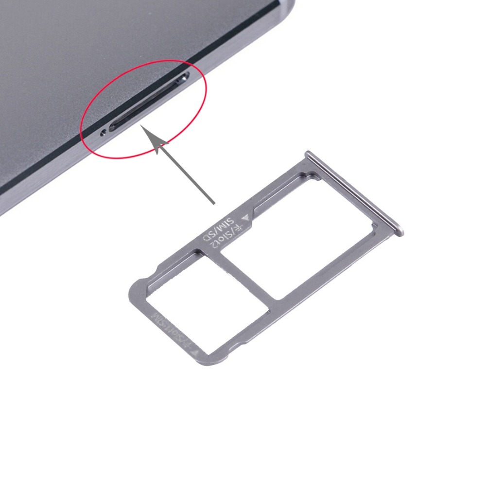 IPartsBuy pour Huawei Mate 8 Nano SIM + Micro SD/Nano plateau de carte SIM