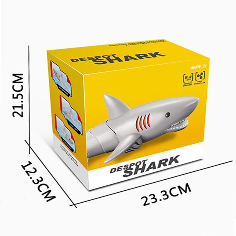 pilot rekin 2.4G symulacja elektryczna RC ryby łódź wyścigowa woda basen zabawki dla dzieci